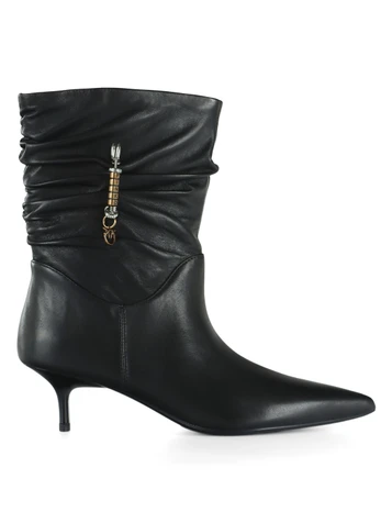 NERO | Stivaletti in nappa GLORIA 28 con tacco kitten