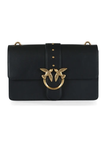 NERO | Borsa a tracolla in pelle LOVE ONE CLASSIC ST. CL.