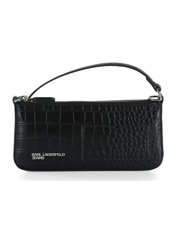 NERO | Pochette KLJ LOGO SLIM