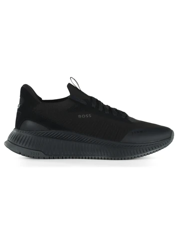 NERO | Sneakers in pelle e tessuto stretch TTNM EVO
