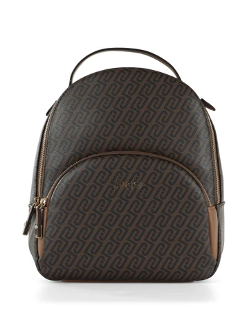 MARRONE | Zaino MANH Medium con stampa logo