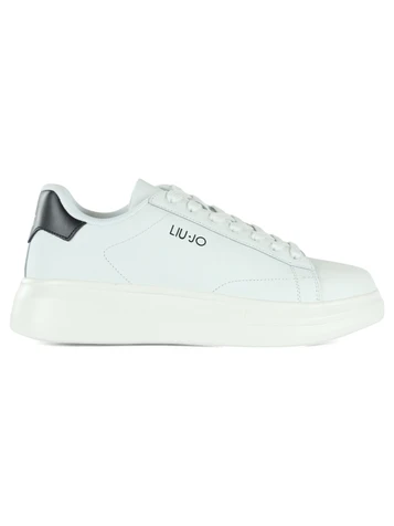 BIANCO/NERO | Sneakers in pelle BIG 01