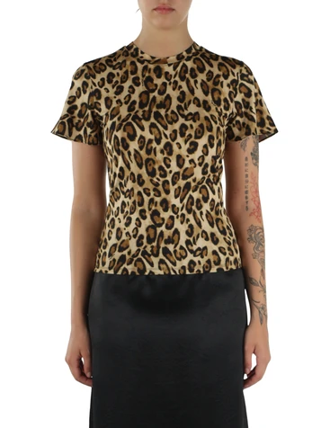 leopardato | SPORT: T-shirt in viscosa stretch MATASSA