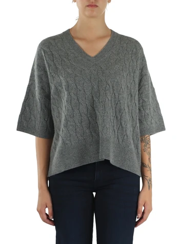 GRIGIO | SPORT: Maglia in lana e cashmere VESPA
