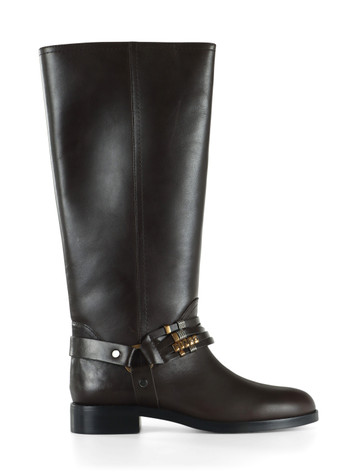 MARRONE | Stivali in pelle CHEVAL 01
