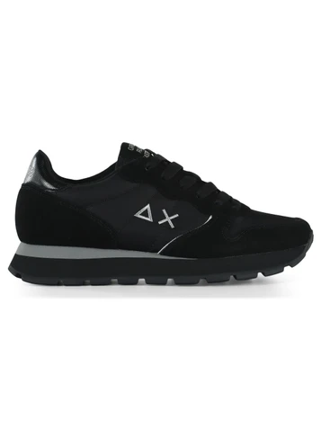 CORVINO | Sneakers in pelle e tessuto ALLY SILVER GOLD