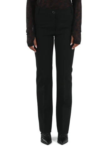 NERO | Pantalone in crepe di misto viscosa PROTEA