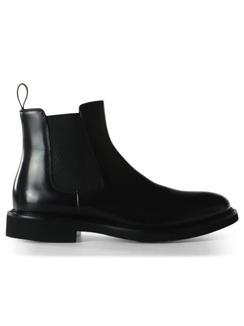 NERO | Stivaletto modello Beatles in pelle