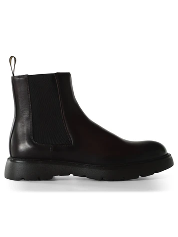 borgogna | Stivaletto in pelle