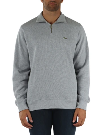GRIGIO | Felpa interlock Regular fit in cotone