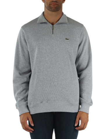 GRIGIO | Felpa interlock Regular fit in cotone