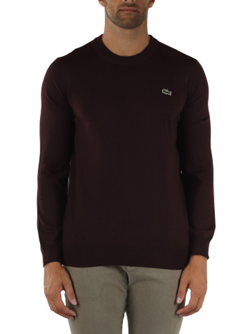 MERLOT | Maglia girocollo in misto lana Regular Fit
