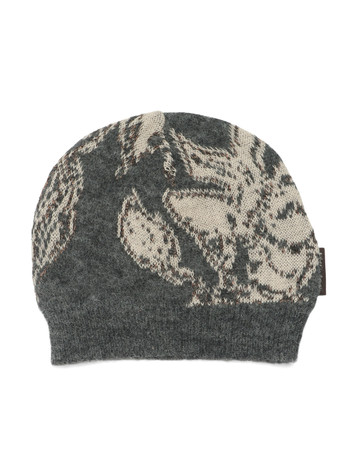 GRIGIO | Cappello in misto alpaca. lana e viscosa