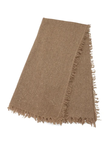 CAMMELLO | Foulard quadrato FATUO in lana e cashmere
