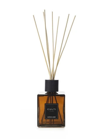 NERO | Diffusore a midollino "SUPREME AMBER"