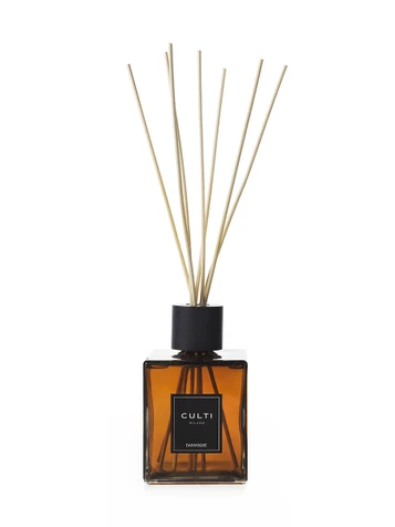NERO | Diffusore a midollino "DAMASQUE"