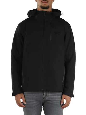 NERO | PORSCHE X BOSS: Giubbotto 3-in-1 con bomber interno rimovibile