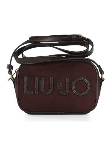 MARRONE | Borsa a tracolla in ecosuede FERIELLE Medium