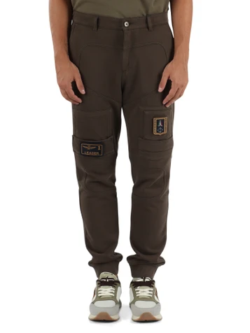 MARRONE | Pantalone Anti-G in jersey di cotone