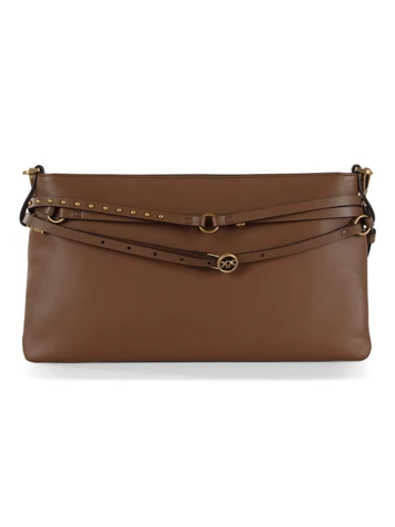 MARRONE CHIARO | Borsa a spalla in pelle BELT BAG CLASSIC