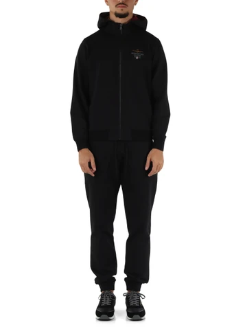 NERO | Tuta sportiva in cotone stretch
