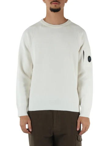 PANNA | Maglia girocollo in misto lana Global Recycled Standard