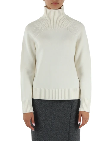 PANNA | Maglia lupetto in lana
