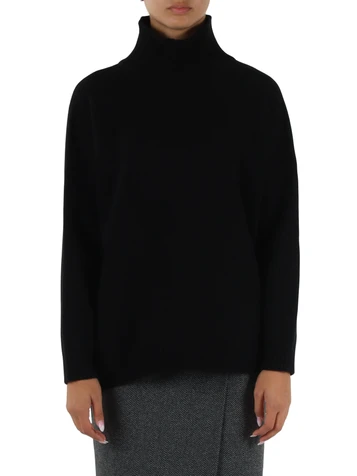 NERO | Maglia in lana vergine BORGIA