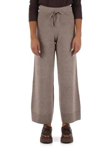 BEIGE | Pantalone in lana e cashmere ZINCO