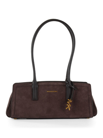BRAUN | LAILA Small Schultertasche aus Wildleder
