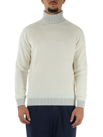 PANNA | Maglia collo alto in lana merino extrafine
