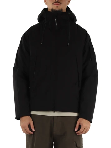 NERO | Giubbino regular fit con cappuccio