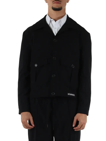 NERO | Giacca LABEL in tessuto stretch