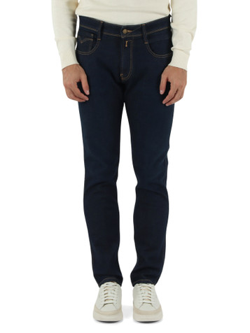 BLU SCURO | Pantalone jeans cinque tasche ANBASS slim fit