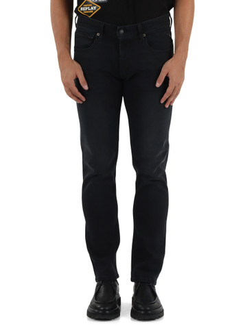 NERO | Pantalone jeans cinque tasche GROVER straight fit