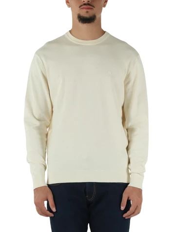 PANNA | Maglia girocollo in cotone e cashmere