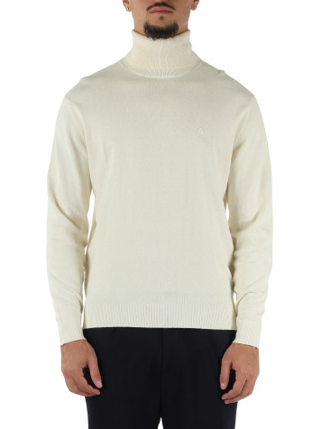 PANNA | Maglia collo alto in cotone e cashmere