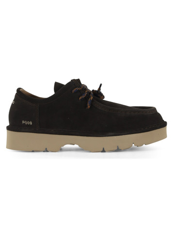 MARRONE | Stringate in suede P009 DUNE