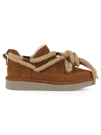 CUOIO | Stivaletto P021 COZY in suede con interno in shearling