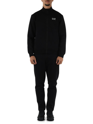 NERO | Tura sportiva regular fit in cotone felpato