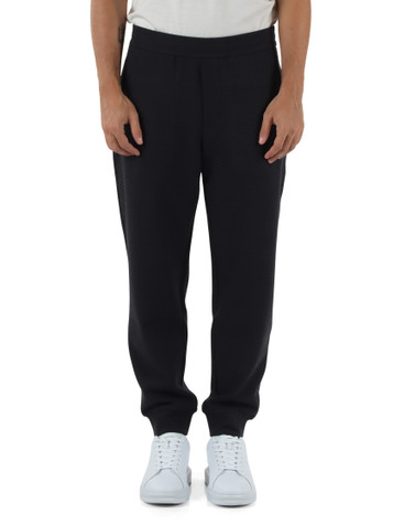BLU | Pantaloni sportivi regular fit in cotone e lyocell stretch