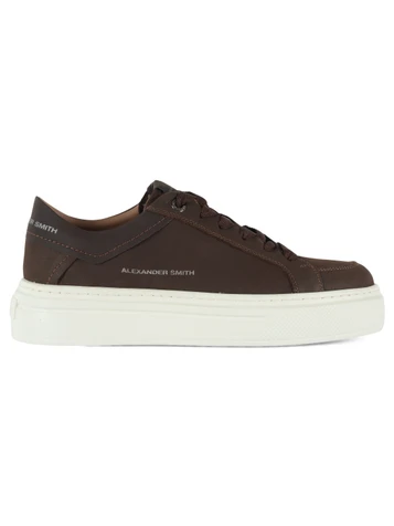 MARRONE | Sneakers in pelle ed ecopelle REGENT