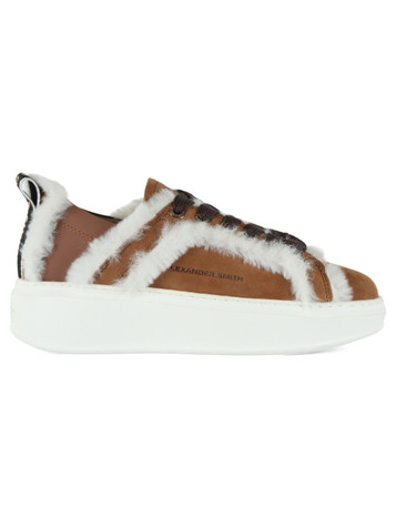 CUOIO | Sneakers in suede WEMBLEY HIGH