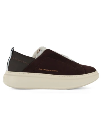 MARRONE | Sneakers slip on in suede WEMBLEY