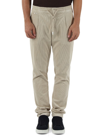 BEIGE | Pantalone in velluto a coste ALVISE Regular fit