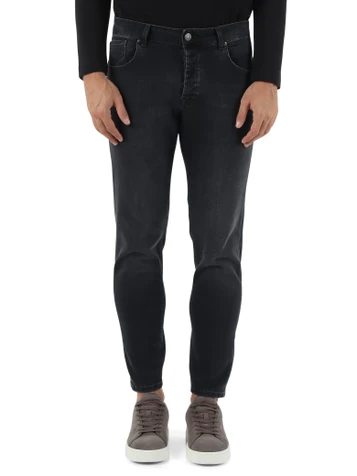 GRIGIO SCURO | Pantalone jeans cinque tasche MC-DAVID/1218W694 CAPRI