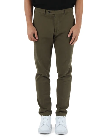 VERDE MILITARE | Pantalone MC-BRAD ONE MORE SIZE/2505 LUNGO