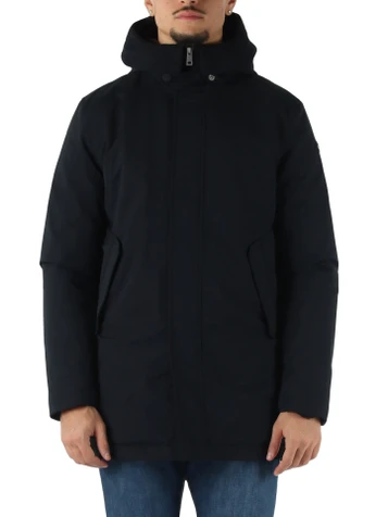 BLU SCURO | Giacca modello parka in tessuto idrorepellente AMUND 6.0/M