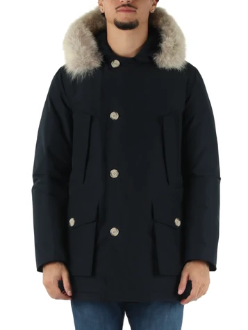 BLU SCURO | Giacca ARTIC PARKA con imbottitura in piuma
