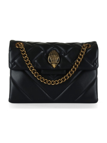 NERO | Borsa MINI KENSINGTON X in pelle trapuntata